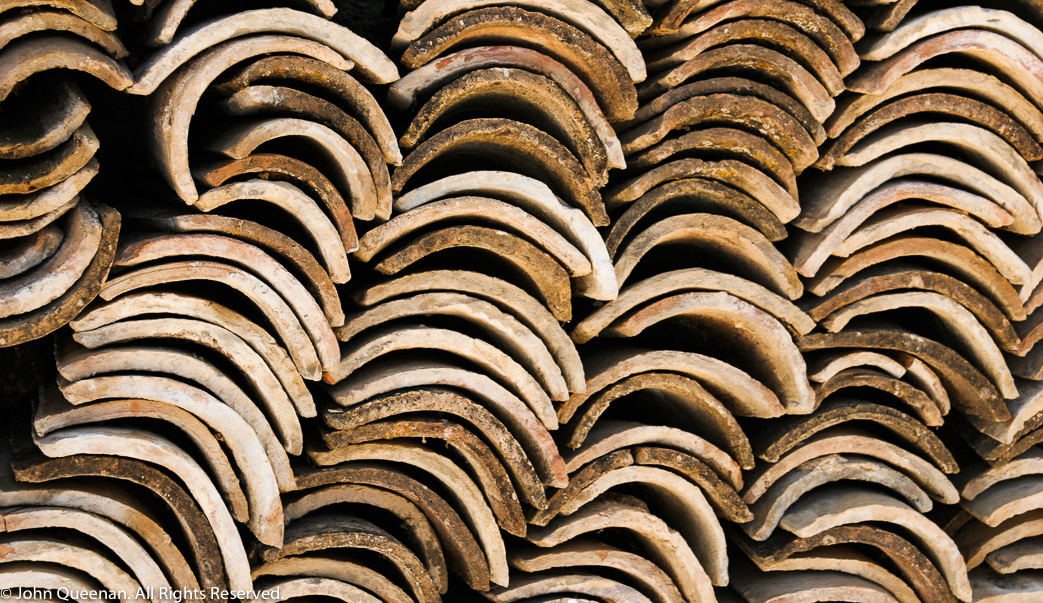 Roof Tiles, Spain. 2005.